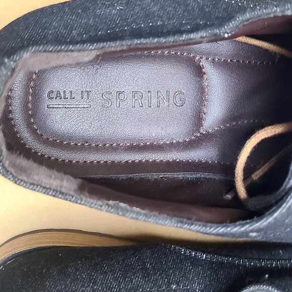 Call It Spring Navy Oxford Shoes Size US Mens 12 - Picture 5 of 8
